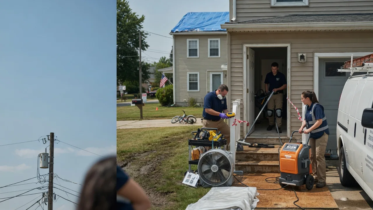 Water Damage Repair in Portis, KS near me